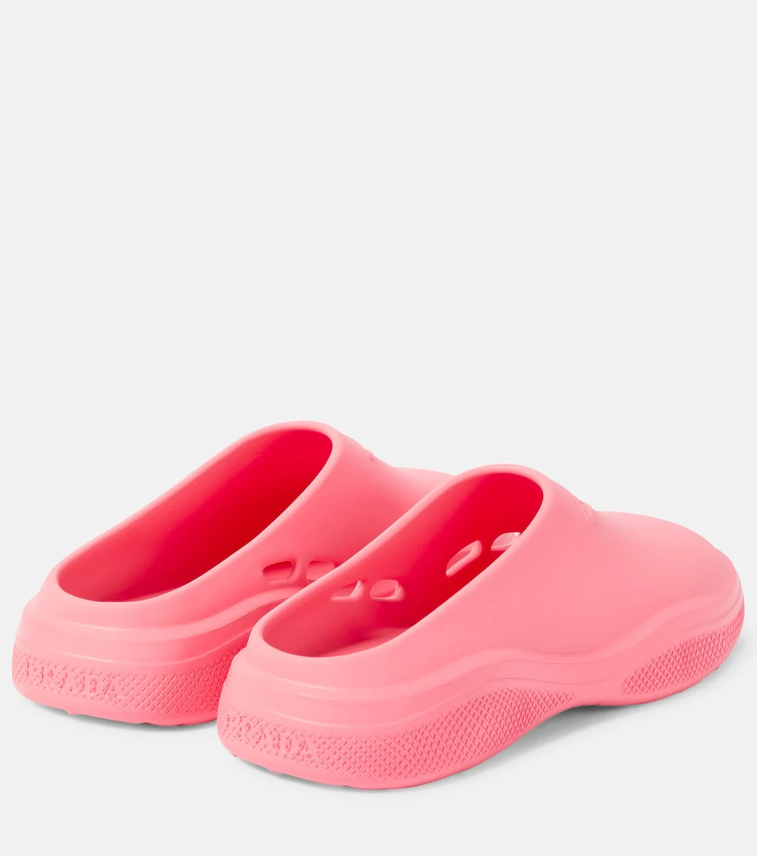 Prada - Mellow rubber slippers