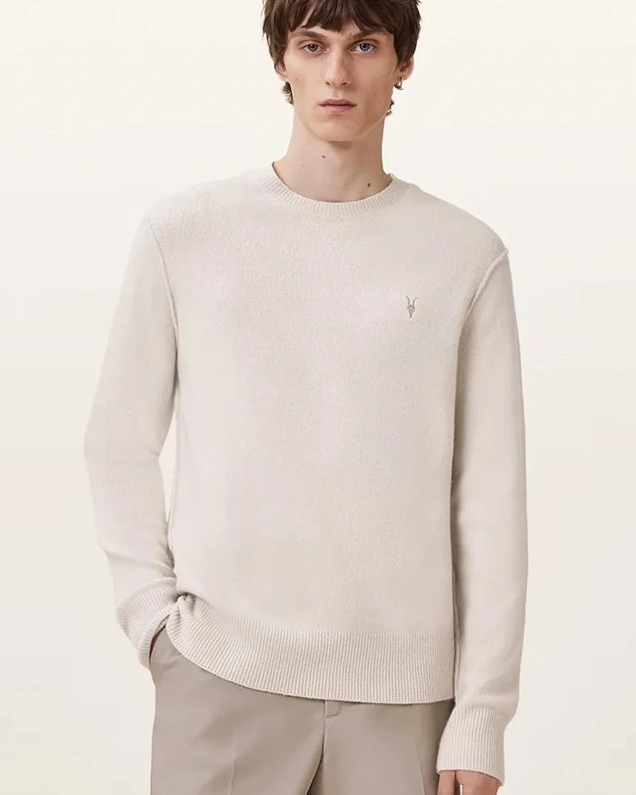 AllSaints erkek yün karışımlı kazak
