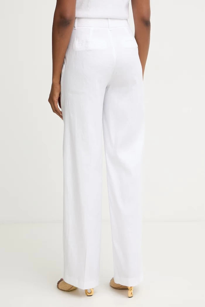 Guess kadın keten düz pantolon CARLA