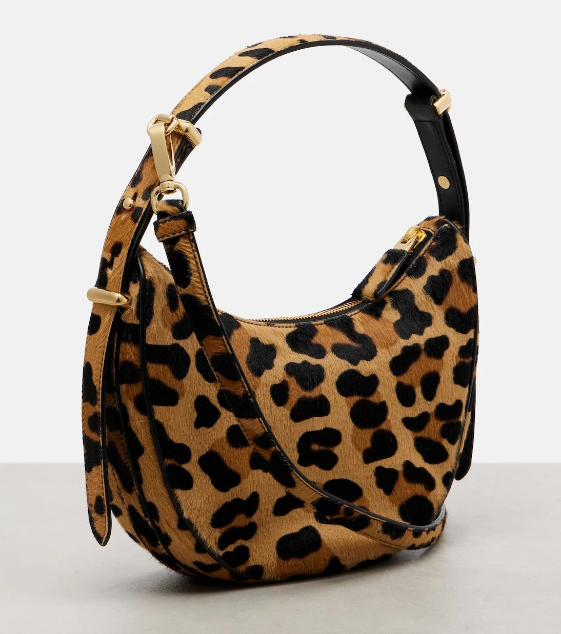 Prada - Prada Arqué calf hair shoulder bag