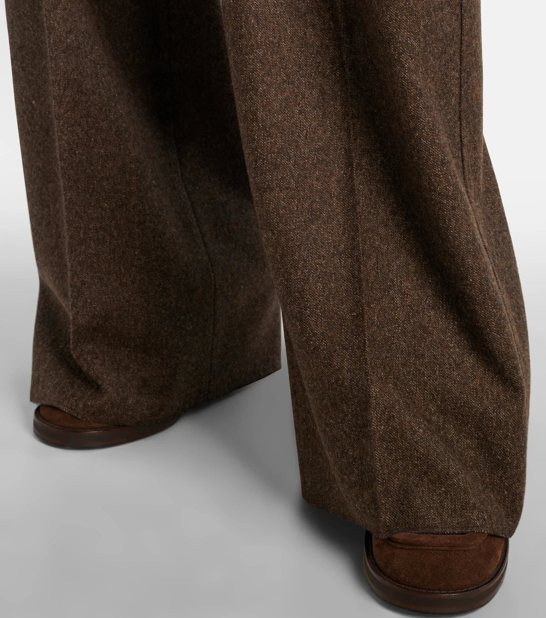 Max Mara - Saf yün boru paça pantolon