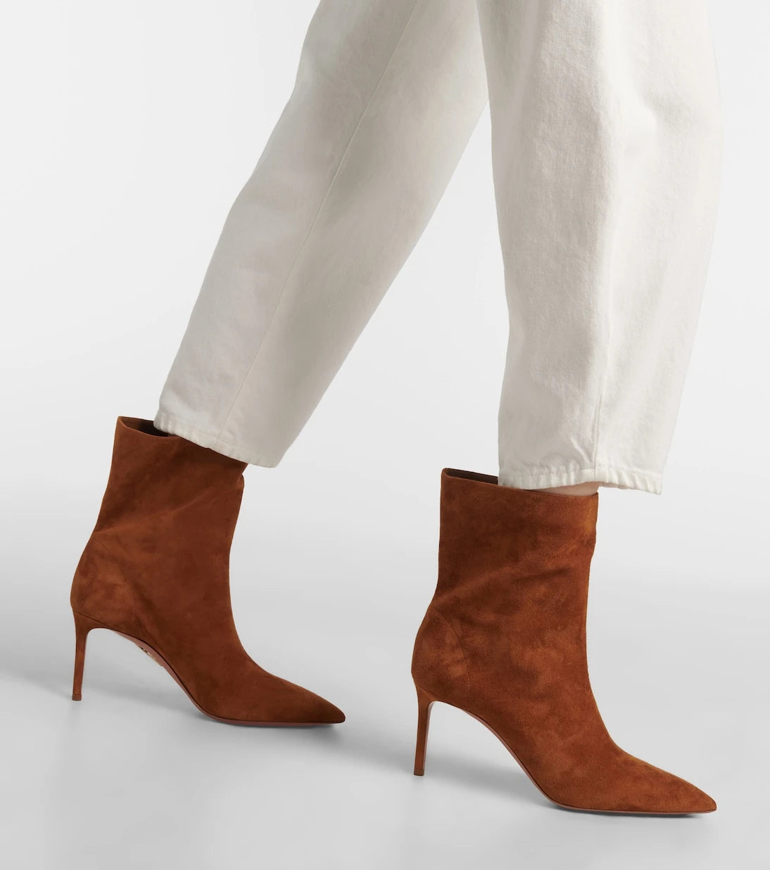 Aquazzura - Matignon süet botlar