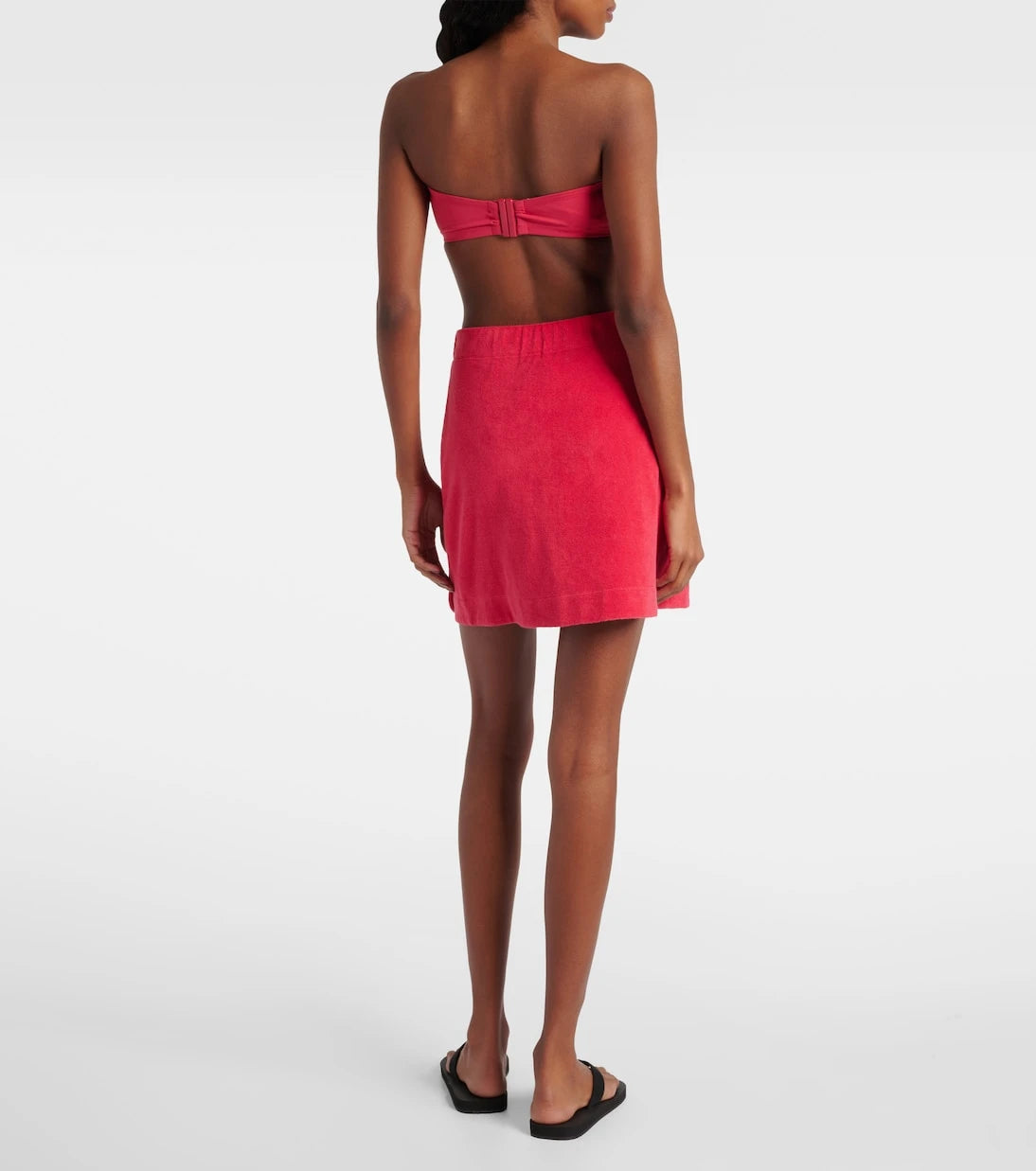 Eres - Spa cotton terry wrap skirt