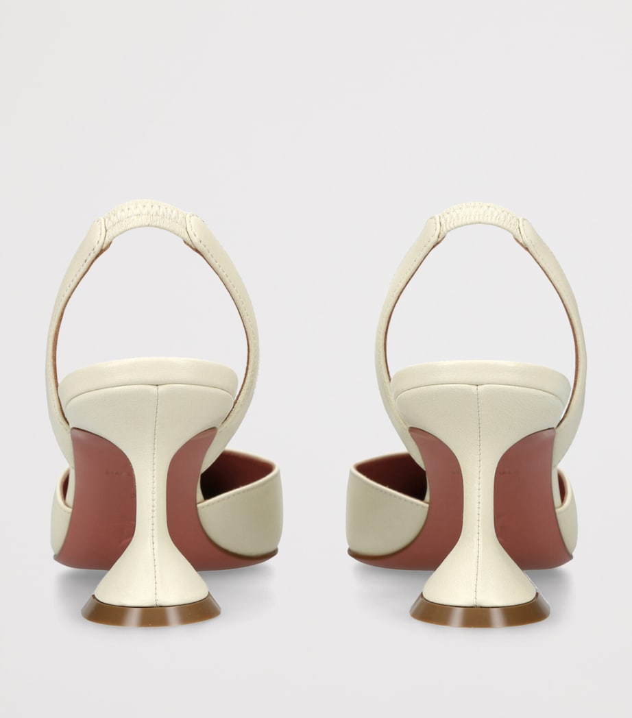 Leather Holli Slingback Pumps 70