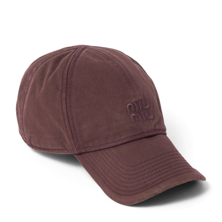 Burgundy Drill Baseball Cap
