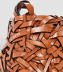 LOEWE Brown Small Leather Nest Bag