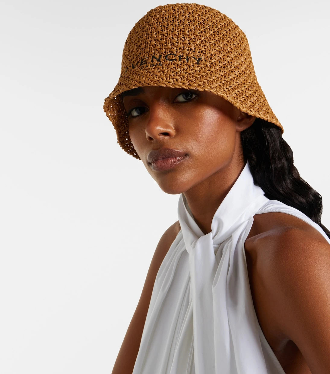 Givenchy - Logo woven cotton-blend bucket hat