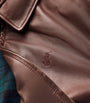 Polo Ralph Lauren Brown Leather Jacket
