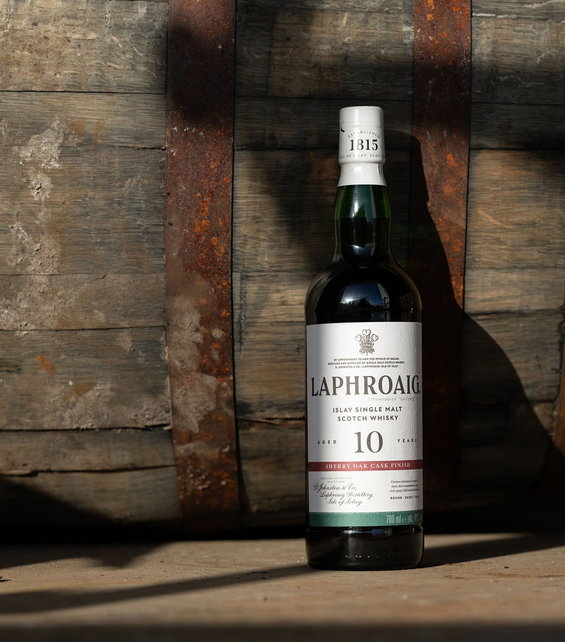 Laphroaig 10-Year-Old Sherry Oak Scotch Whisky (70cl)