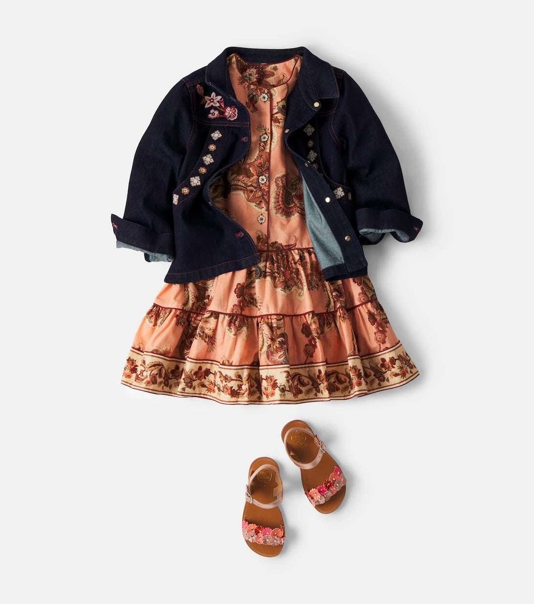 Zimmermann Kids - Aster floral cotton dress