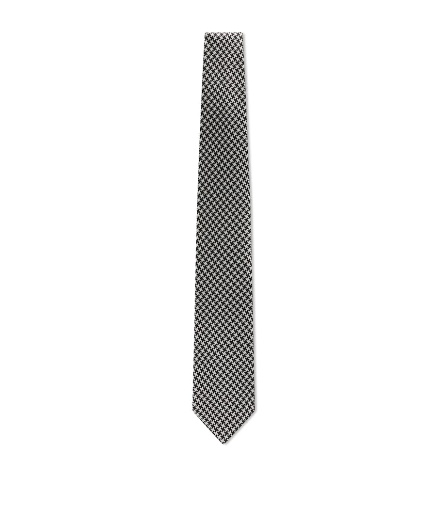 TOM FORD Silk Pied de Poule Tie