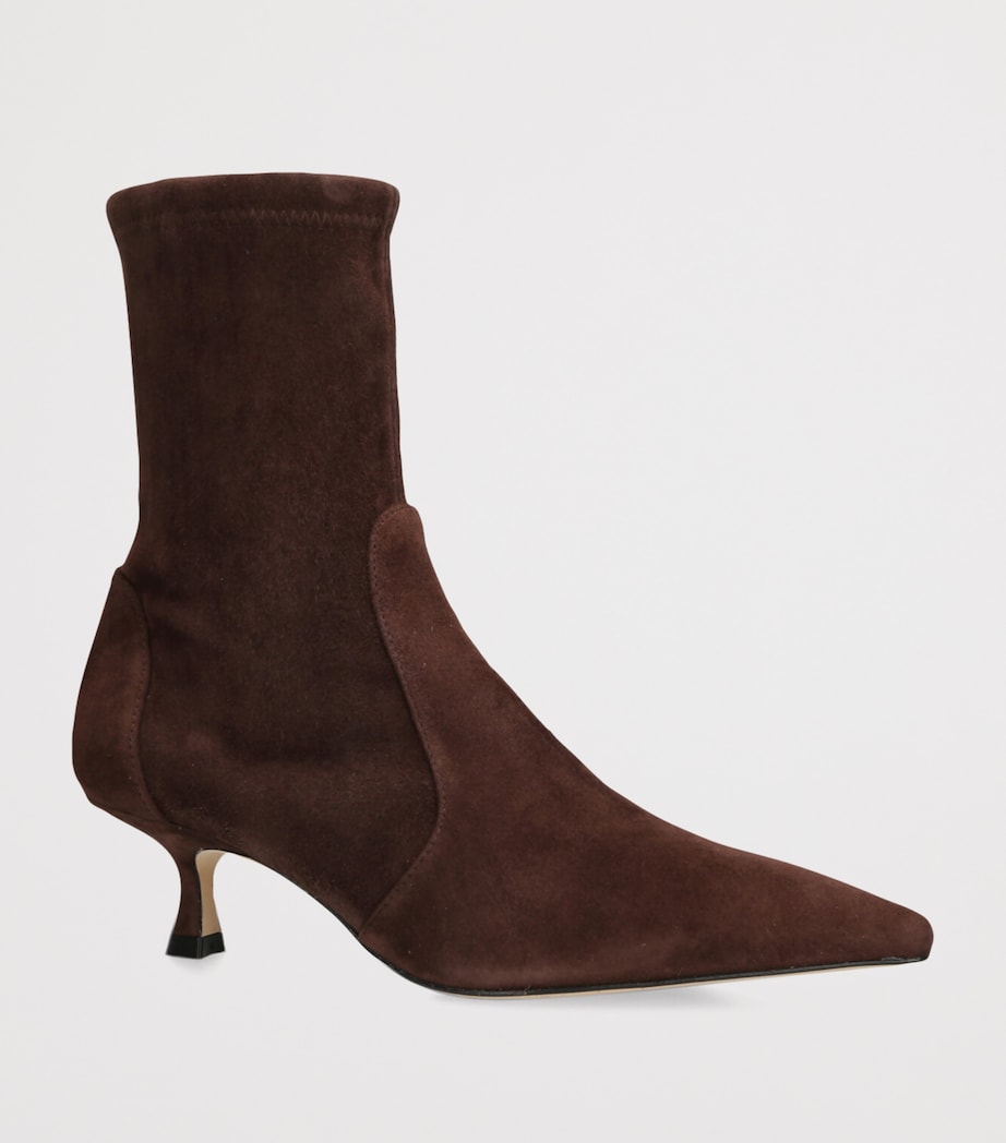Brown Suede Naomi Ankle Boots 50