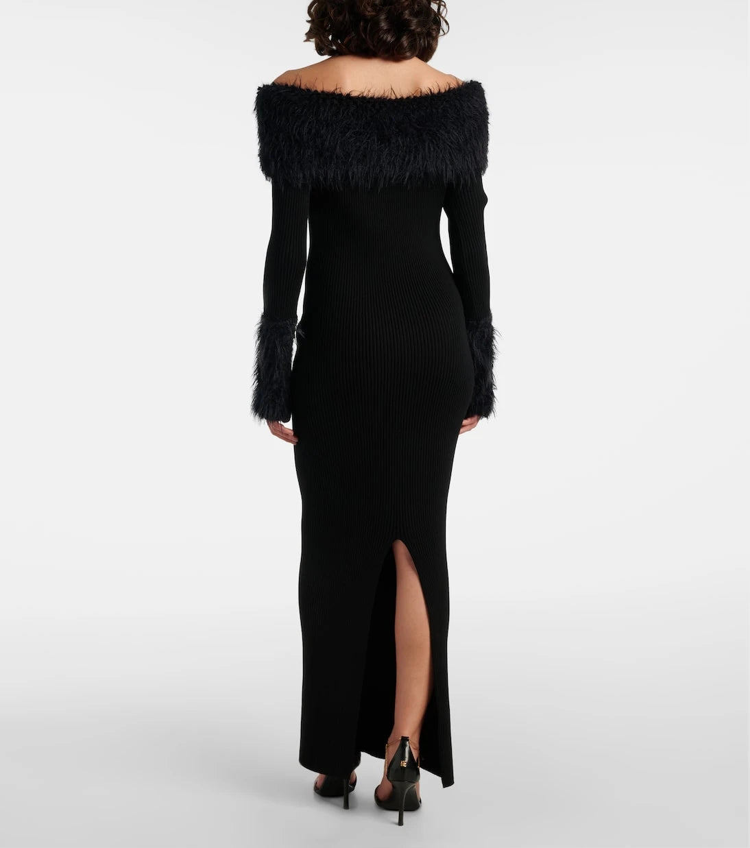 Jean Paul Gaultier - Ribbed-knit maxi dress