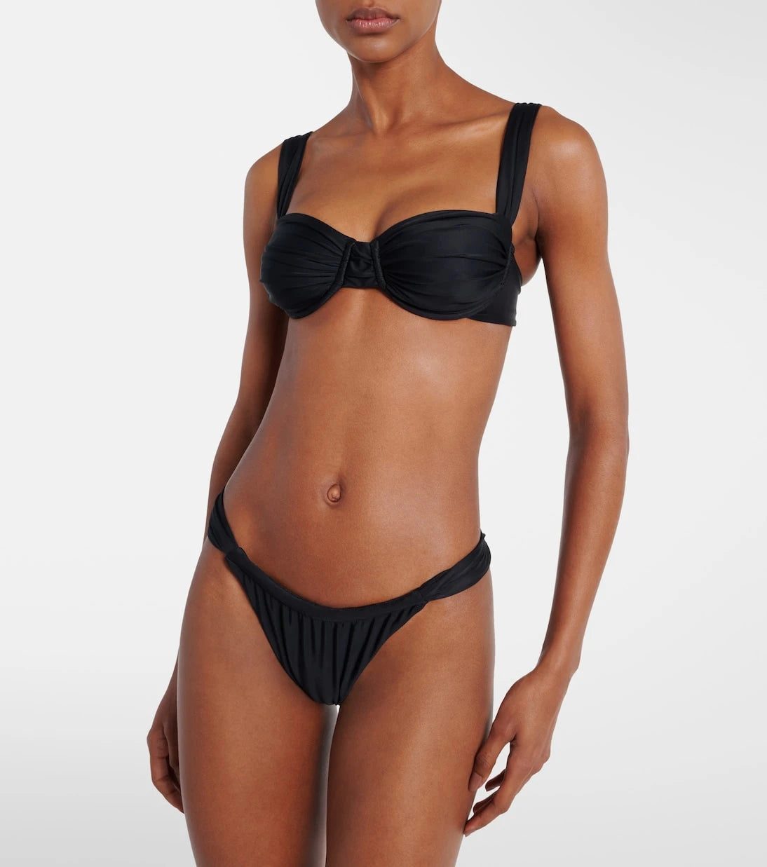 Faithfull - Sol ruched bikini top