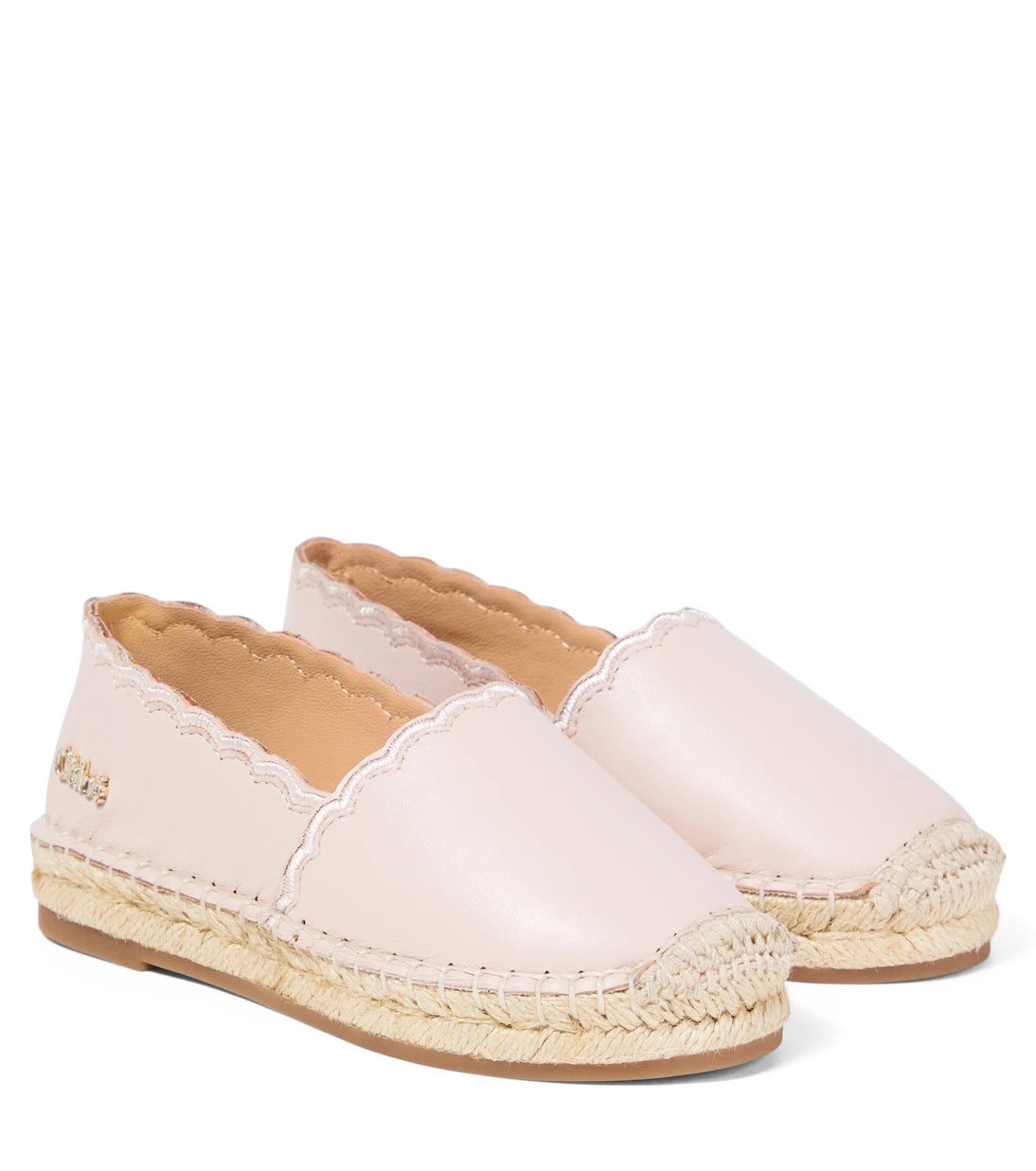 Chloé Kids - Leather espadrilles
