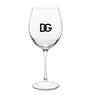 Set of 2 DG Millennials Logo Wine Glasses