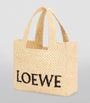 LOEWE Beige x Paula's Ibiza Small Font Tote Bag