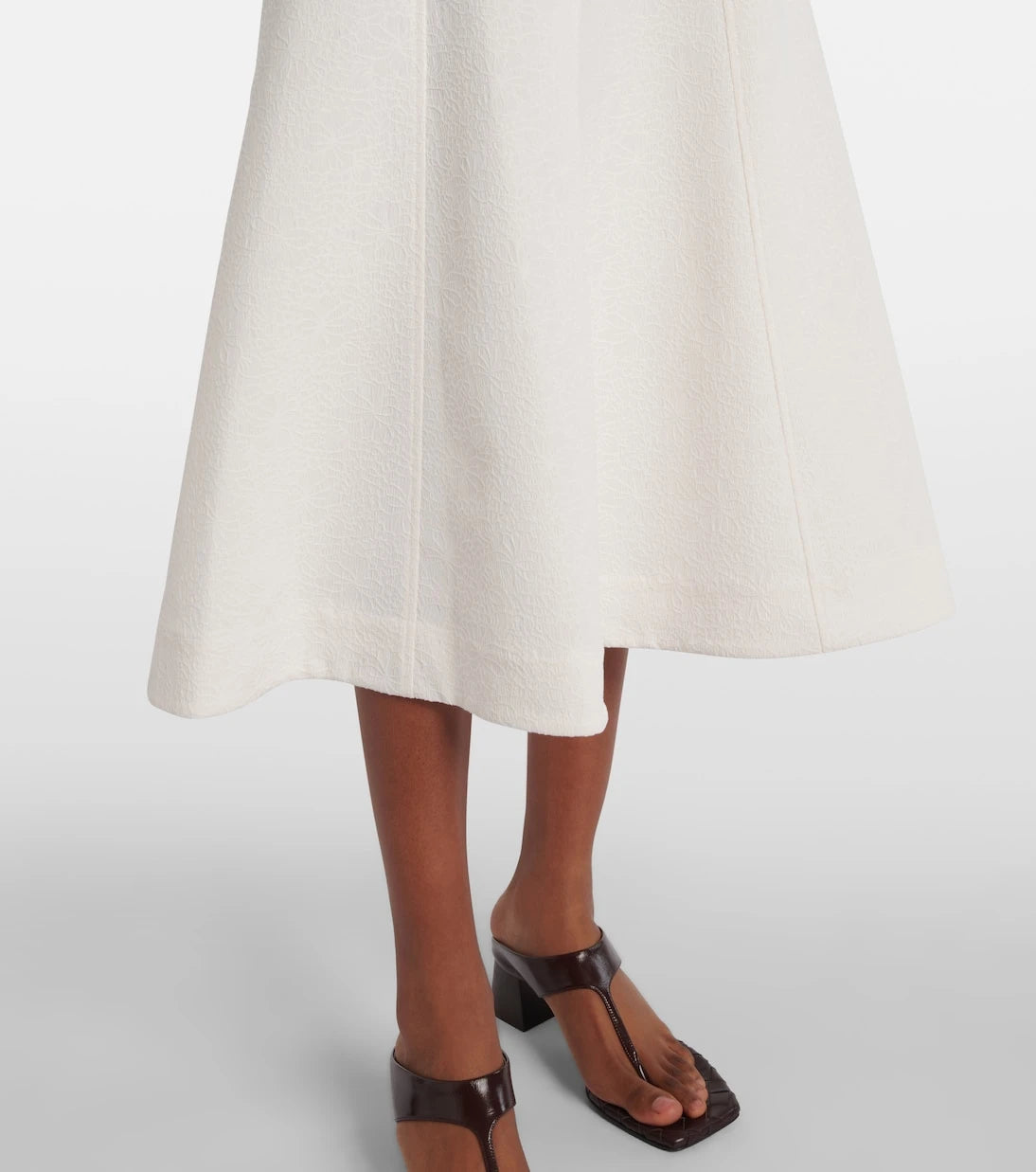 Veronica Beard - Fellini floral jacquard midi skirt