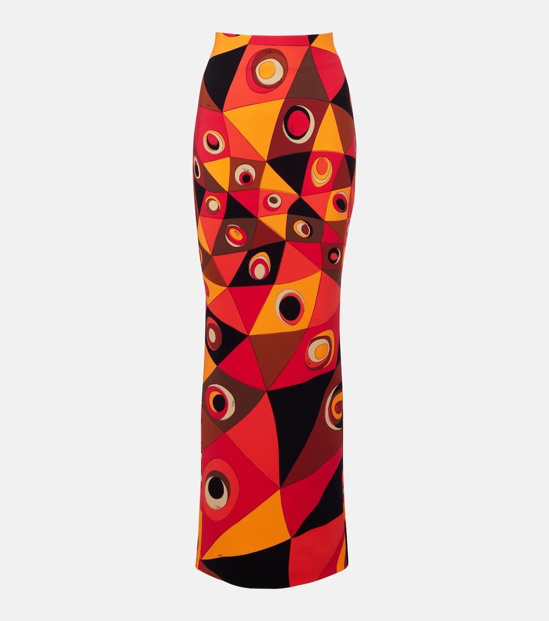 Pucci - Occhi jersey maxi skirt