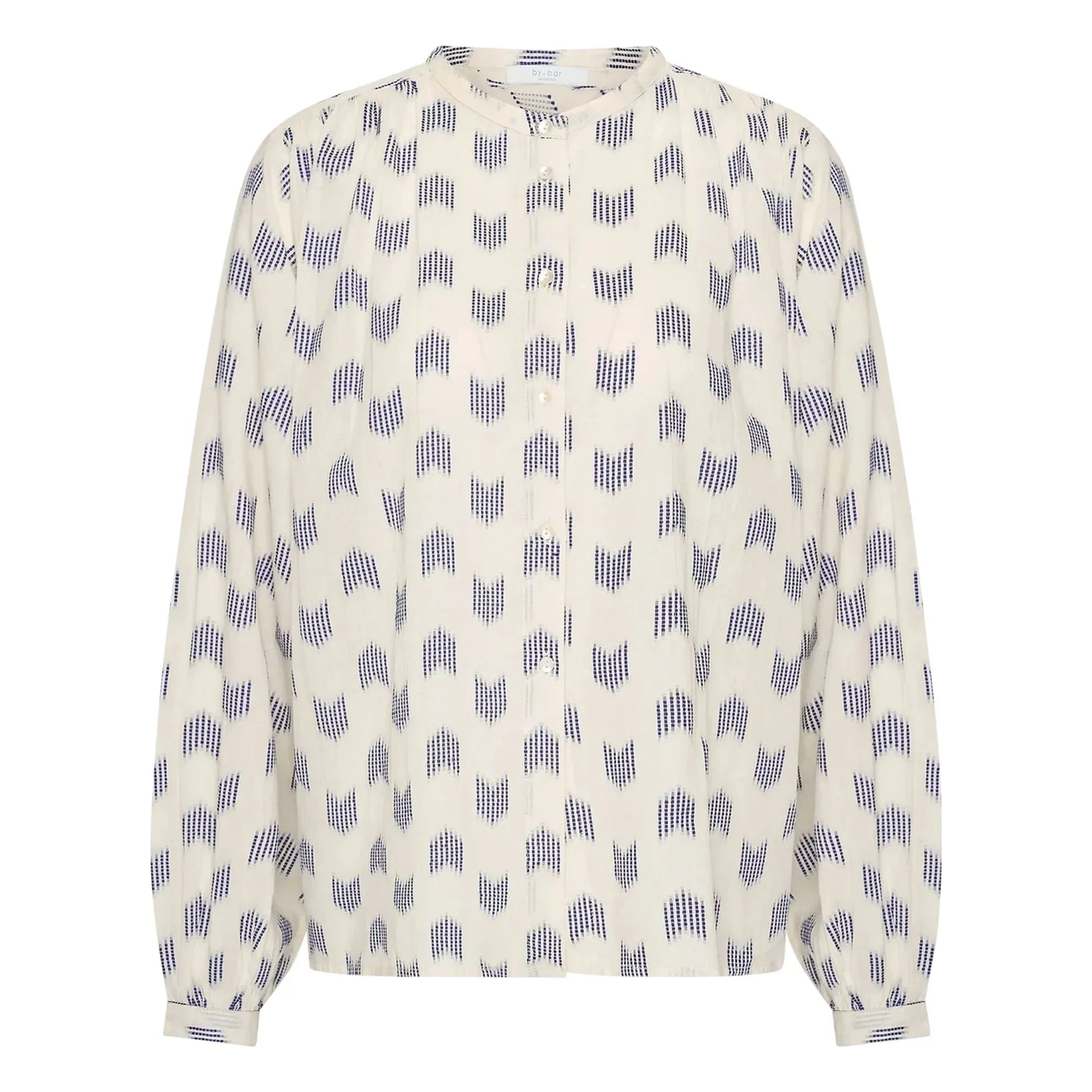 By Bar - Nyka Oase Cotton blouse | Blue