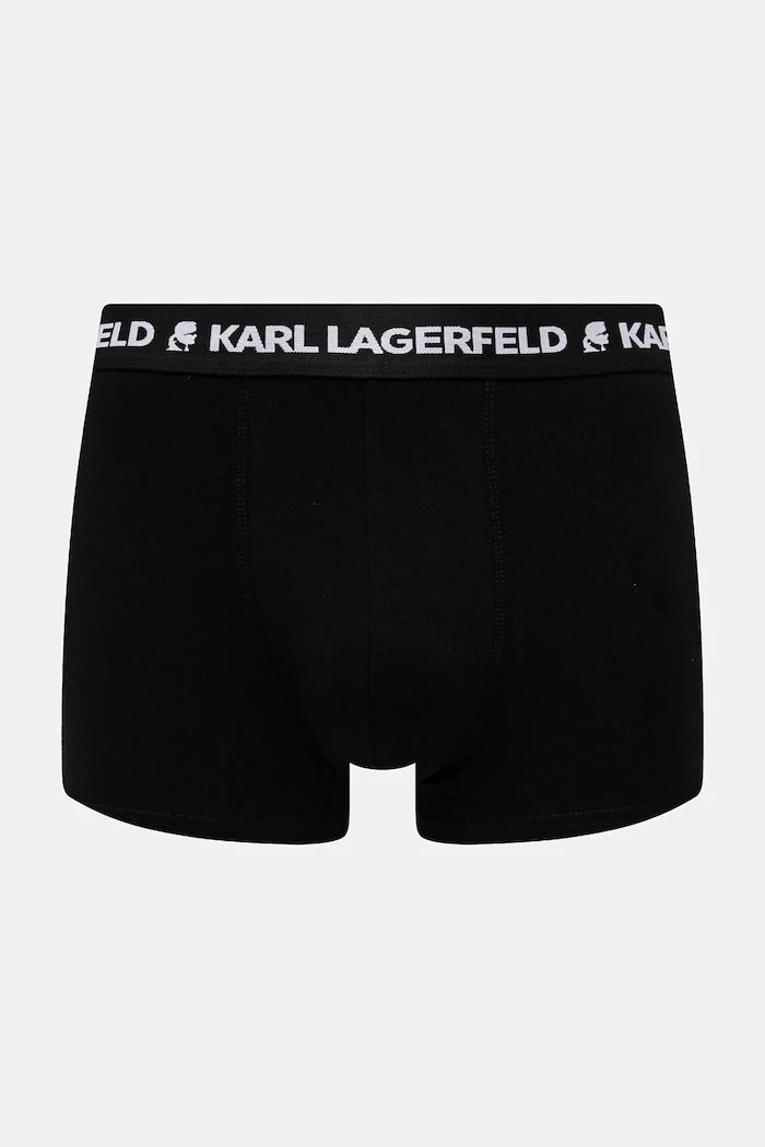 Karl Lagerfeld erkek pamuk ve elastan boxer 3'lü