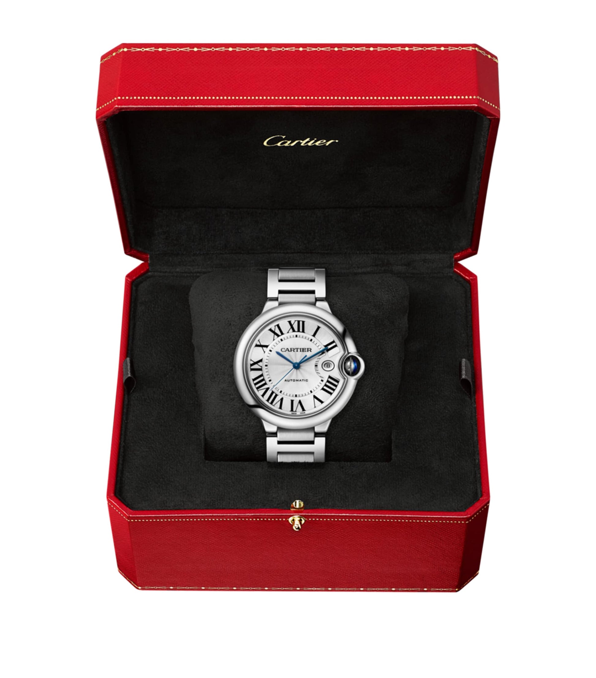 Stainless Steel Ballon Bleu de Cartier Watch 42mm