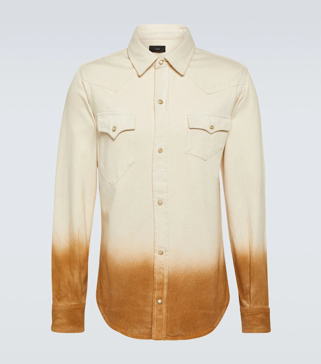 Alanui - Bright Hues printed denim shirt