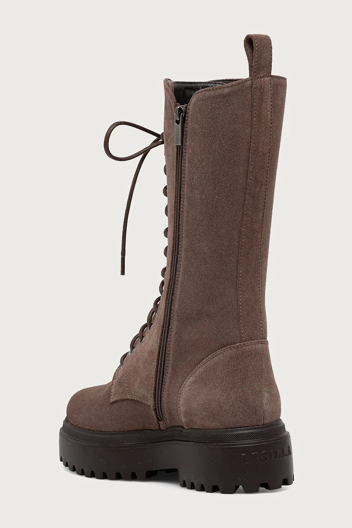 Le Silla platform botlu kadın süet Stivaletto Ranger