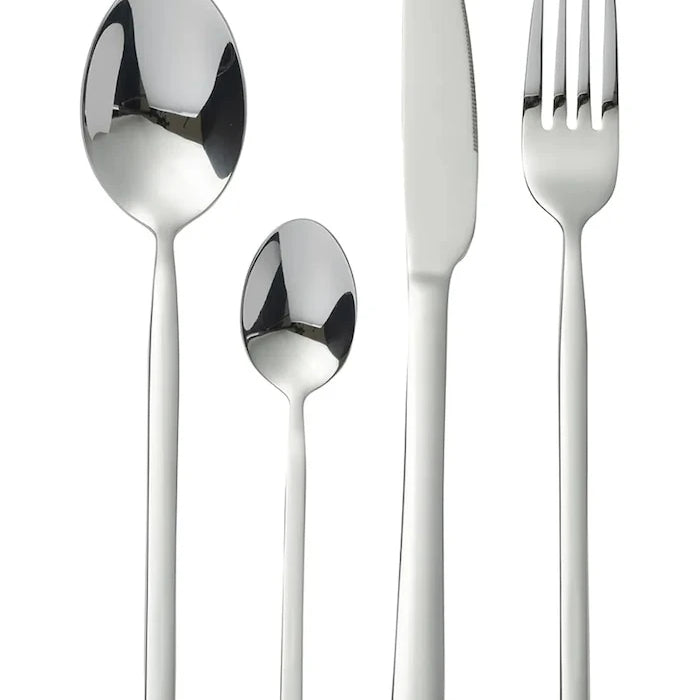 J-Line paslanmaz çelik yemek takımı 27 x 16 x 6 cm