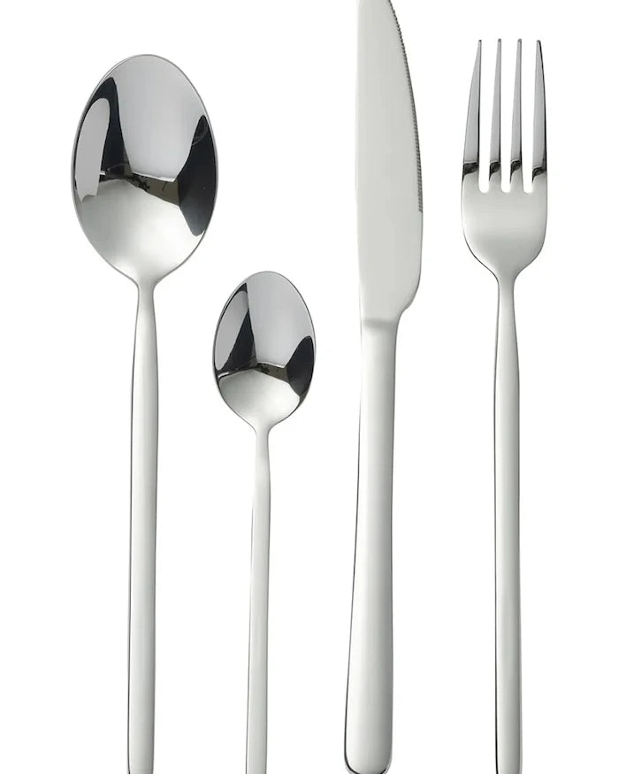J-Line paslanmaz çelik yemek takımı 27 x 16 x 6 cm