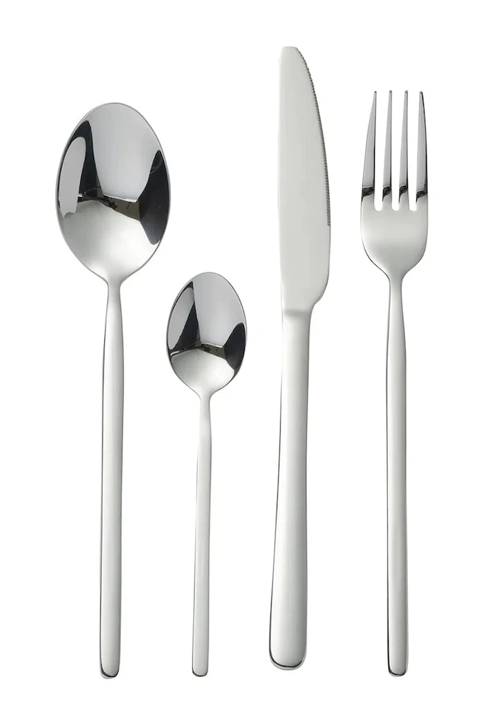 J-Line paslanmaz çelik yemek takımı 27 x 16 x 6 cm