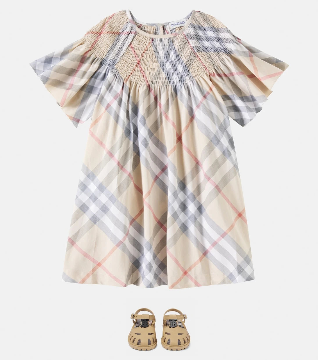 Burberry Kids - Burberry Check cotton dress