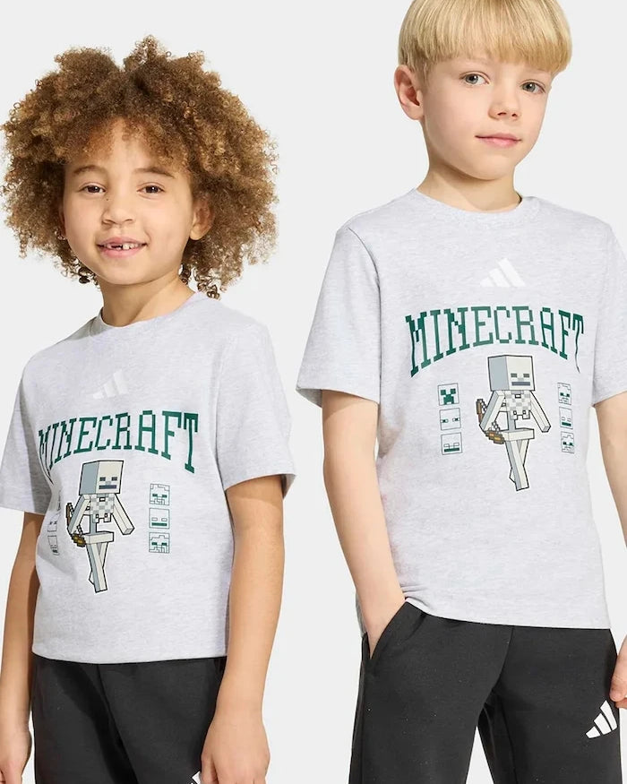 adidas çocuk pamuklu MINECRAFT tişört