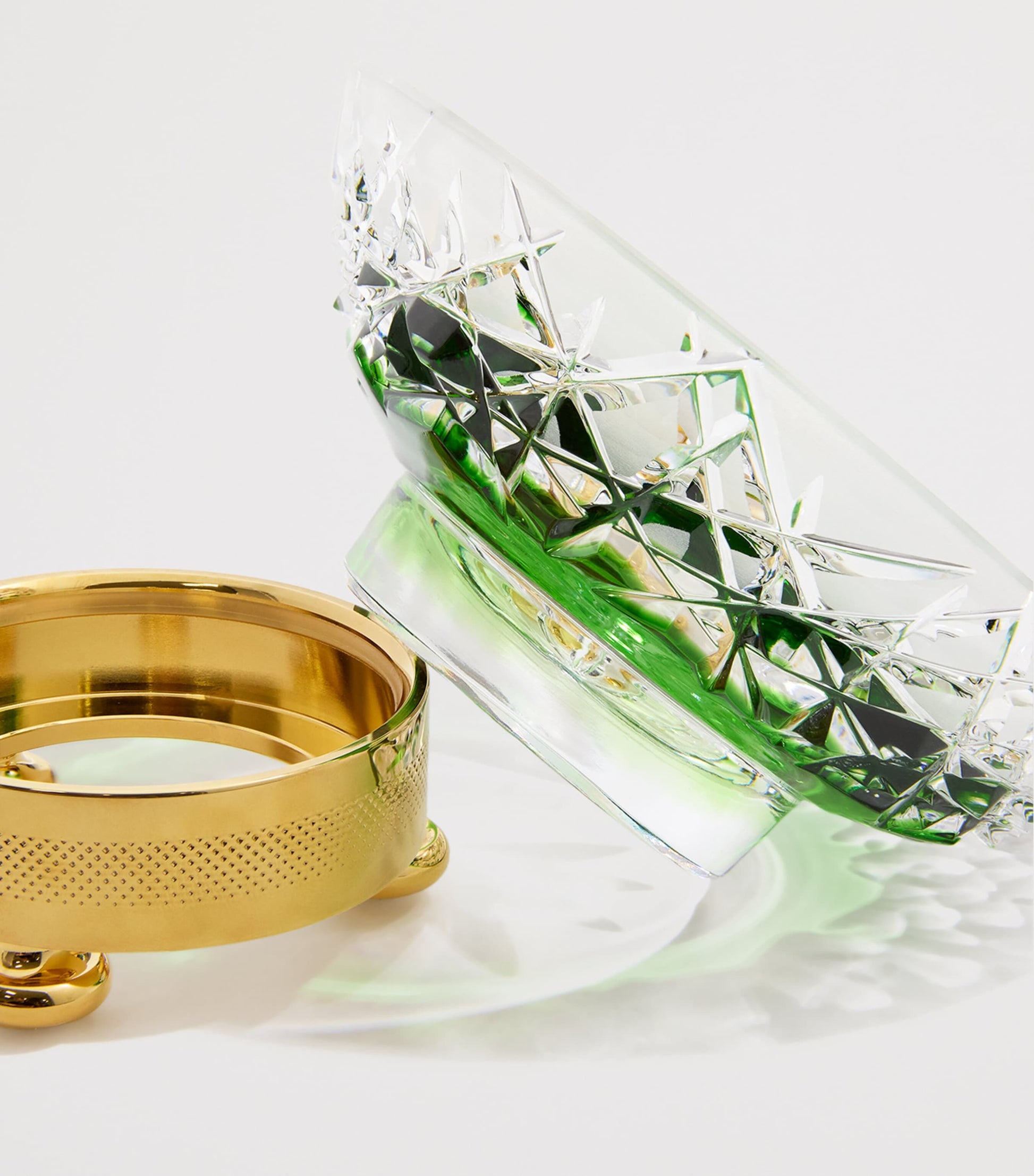 Crystal Ivy Soap Dish