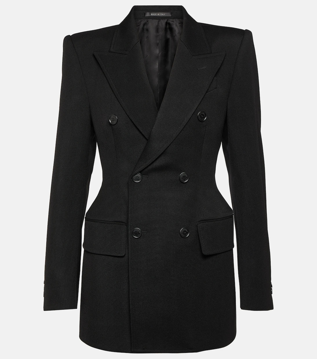 Balenciaga - Hourglass wool blazer