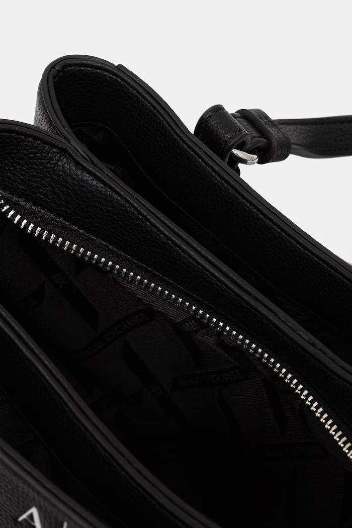 Armani Exchange kadın crossbody çanta, suni deriden