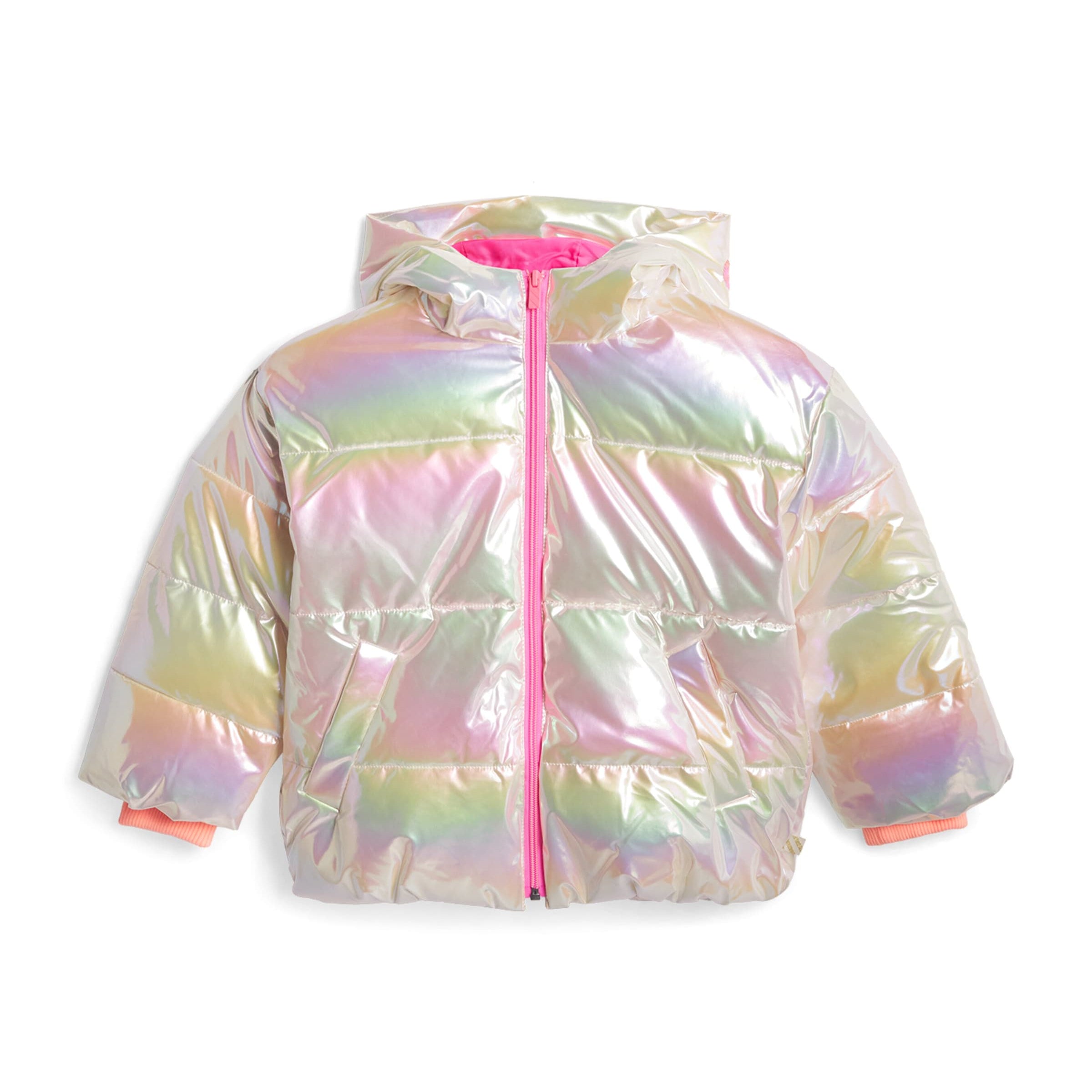 Metallic Puffer Jacket (2-6 Years)