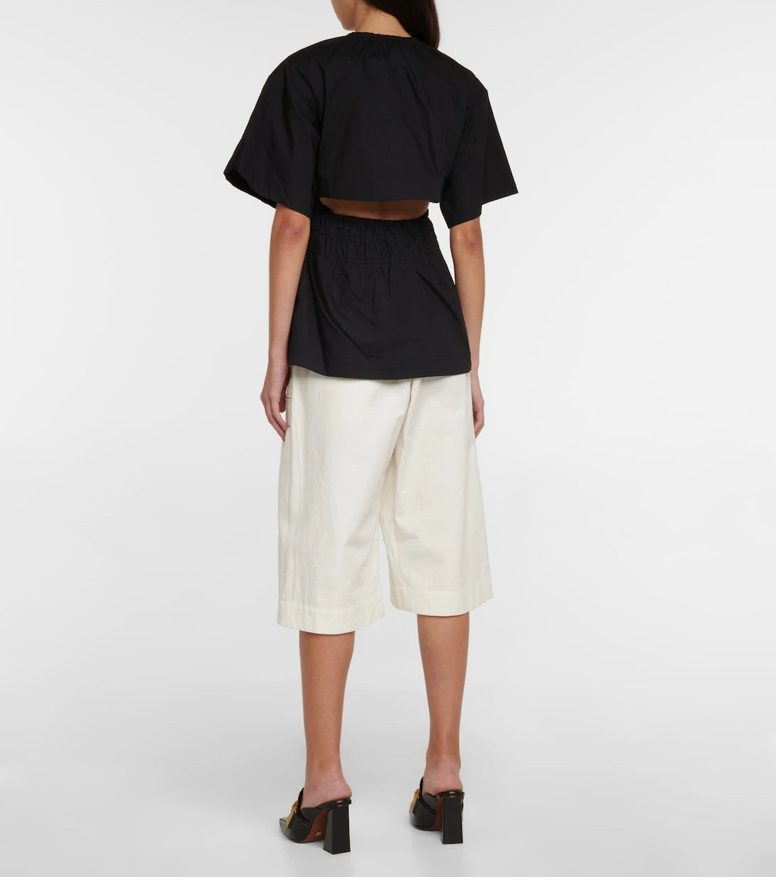 Proenza Schouler - Drawstring cotton top