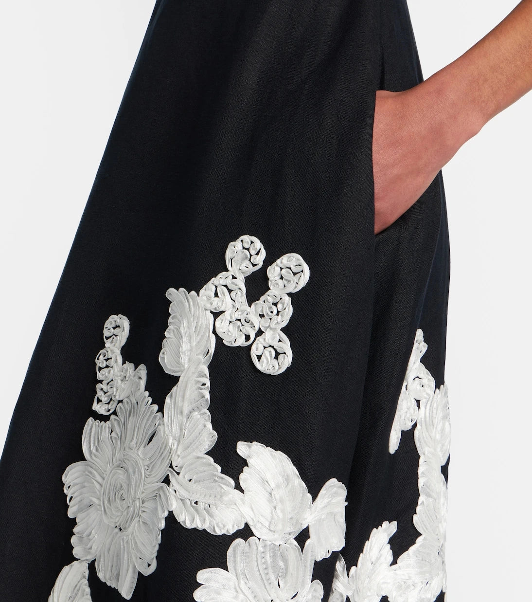Simkhai - Annabella linen-blend midi dress