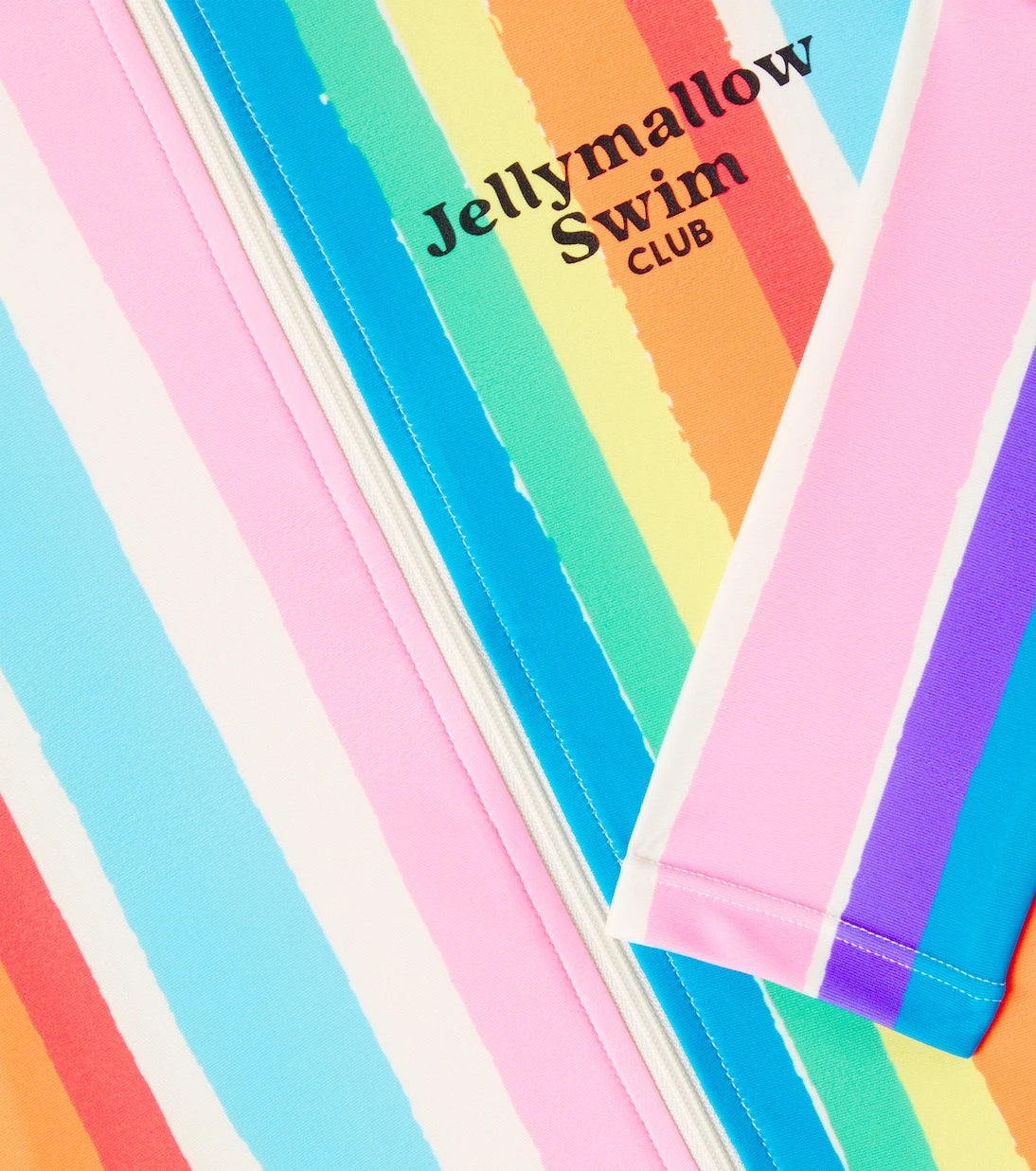 Jellymallow - بلوزة راشغارد بألوان قوس قزح