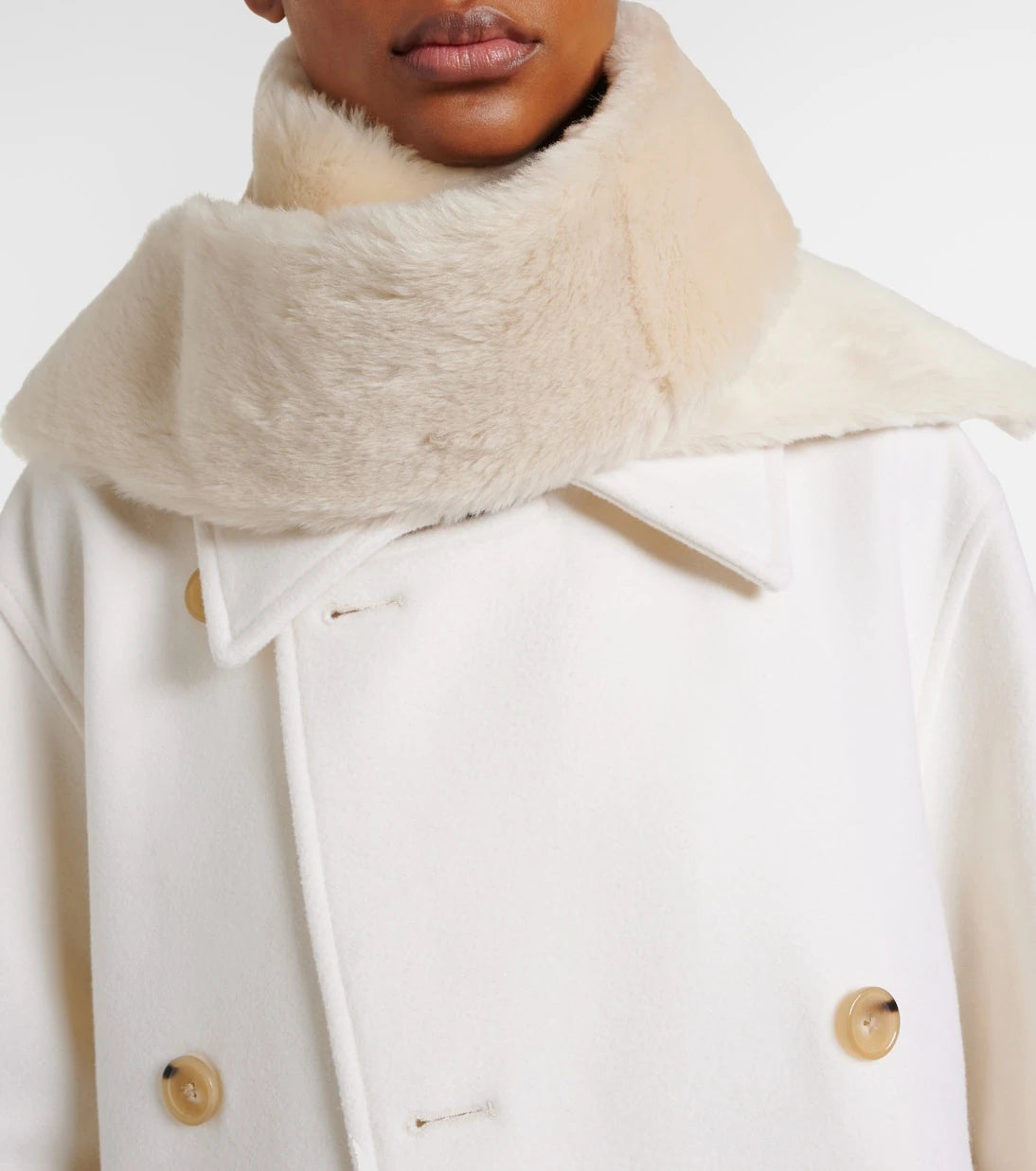 Toteme - Shearling scarf