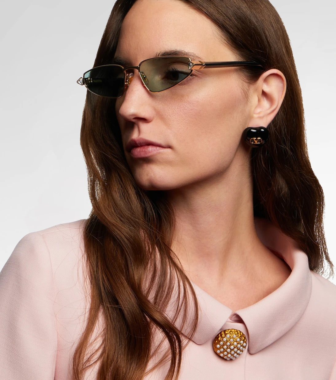 Valentino - VLogo cat-eye sunglasses