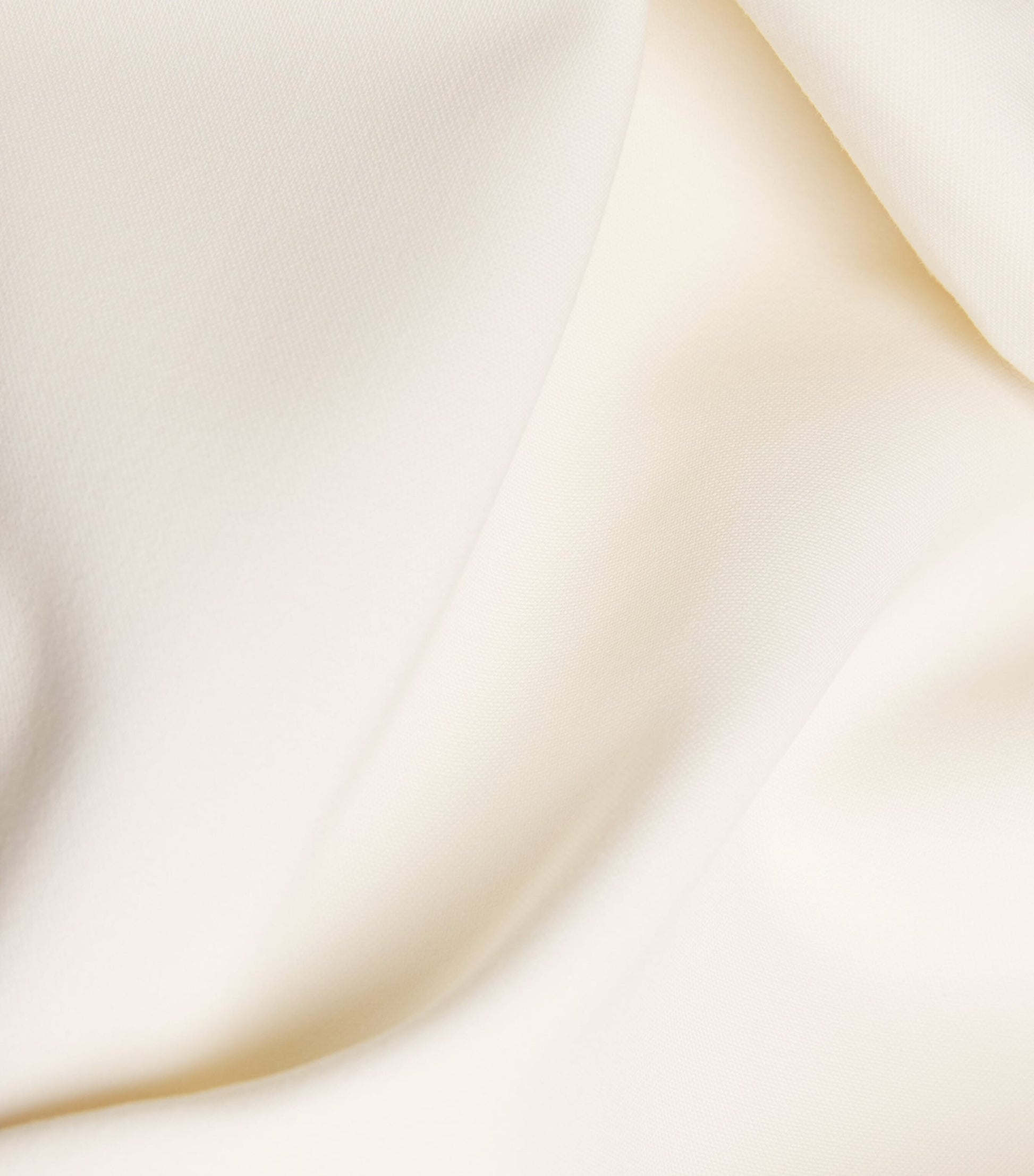 Róhe White Draped Short-Sleeve Top