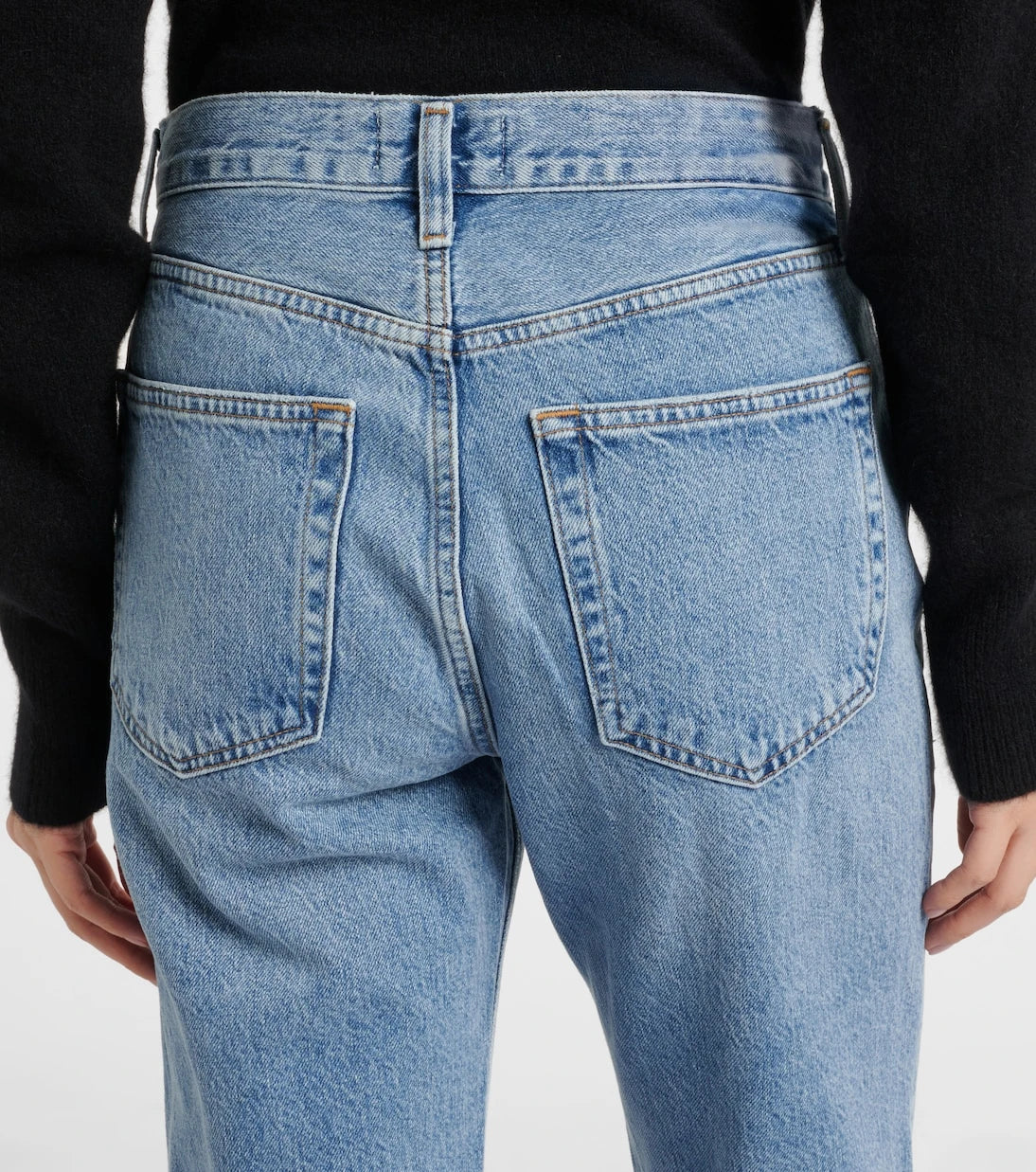 Agolde - Valen high-rise straight jeans
