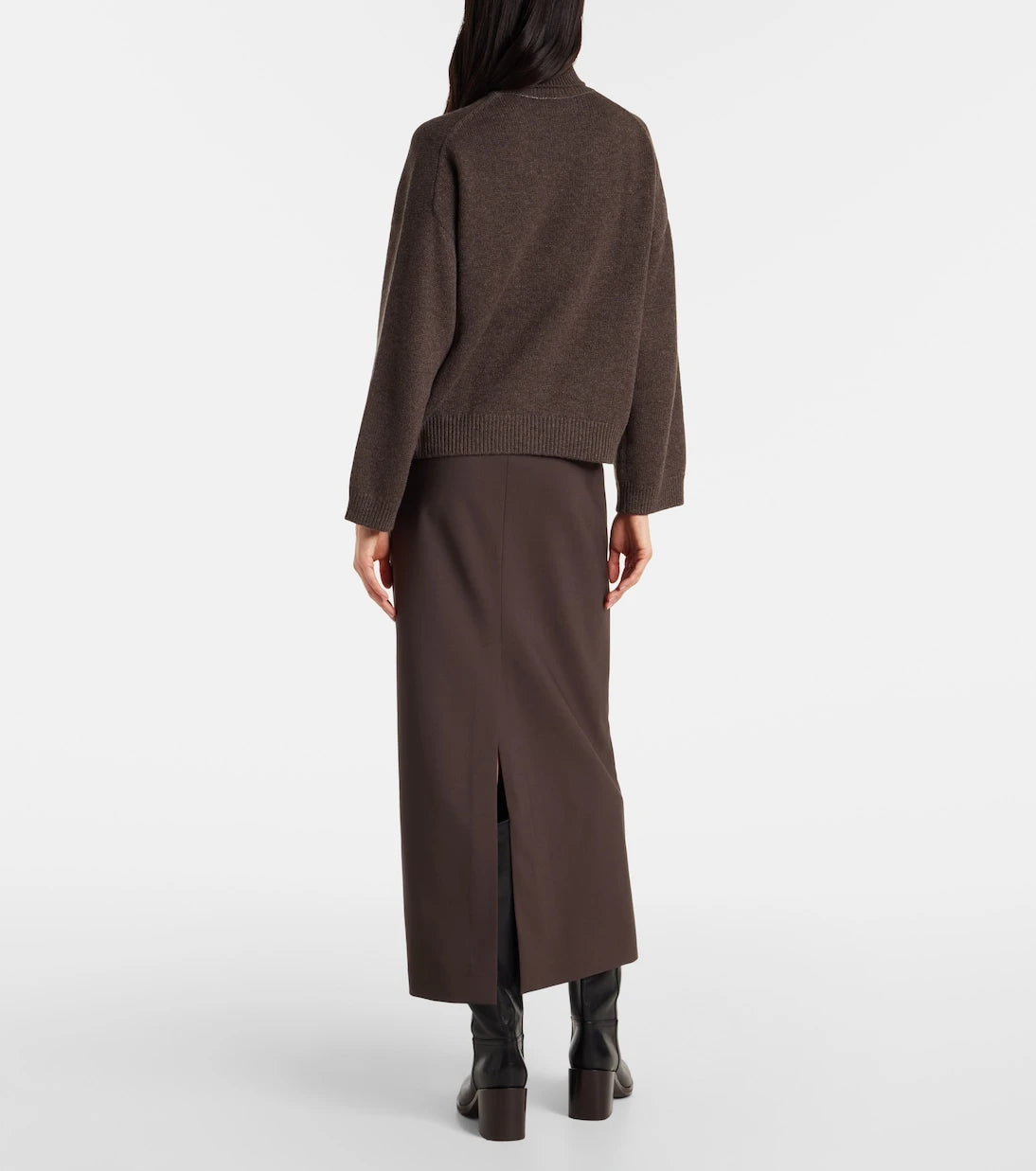 Brunello Cucinelli - Monili cashmere turtleneck sweater