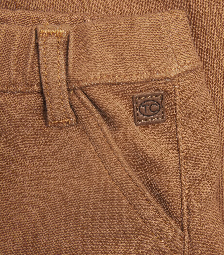 Cotton-Blend Cargo Trousers (3-Months-4 Years)