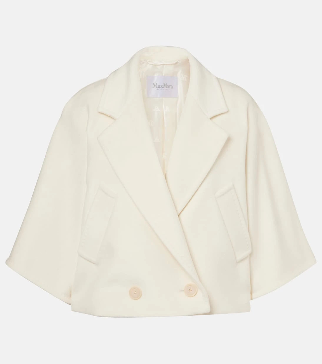 Max Mara - Galea wool and cashmere peacoat
