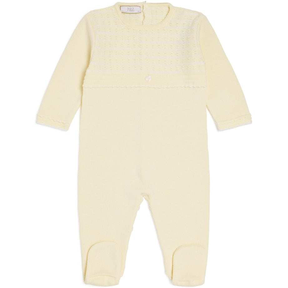 Cotton Knitted Albor All-In-One (0-12 Months)