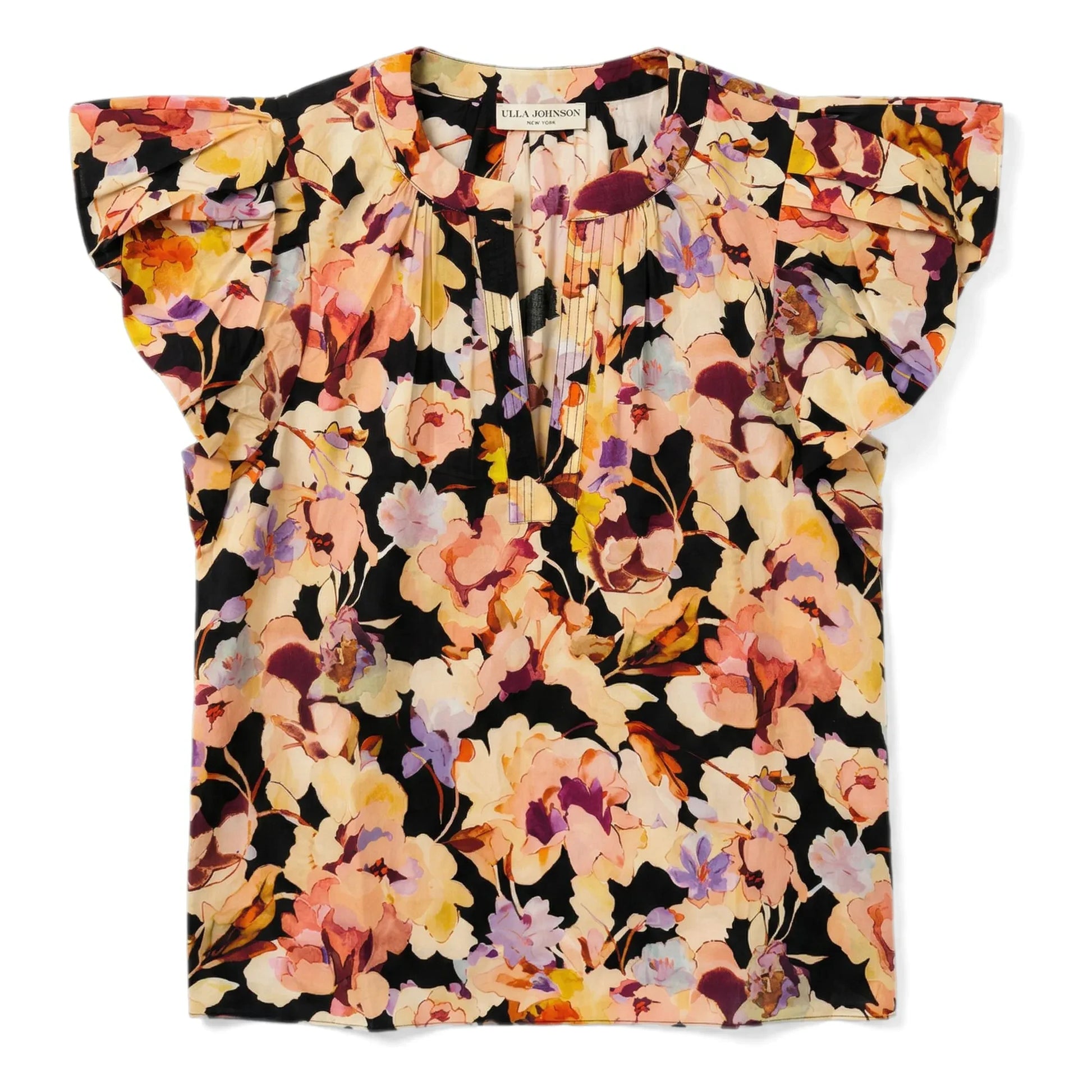 Ulla Johnson - Abril Cotton Blouse | Pink