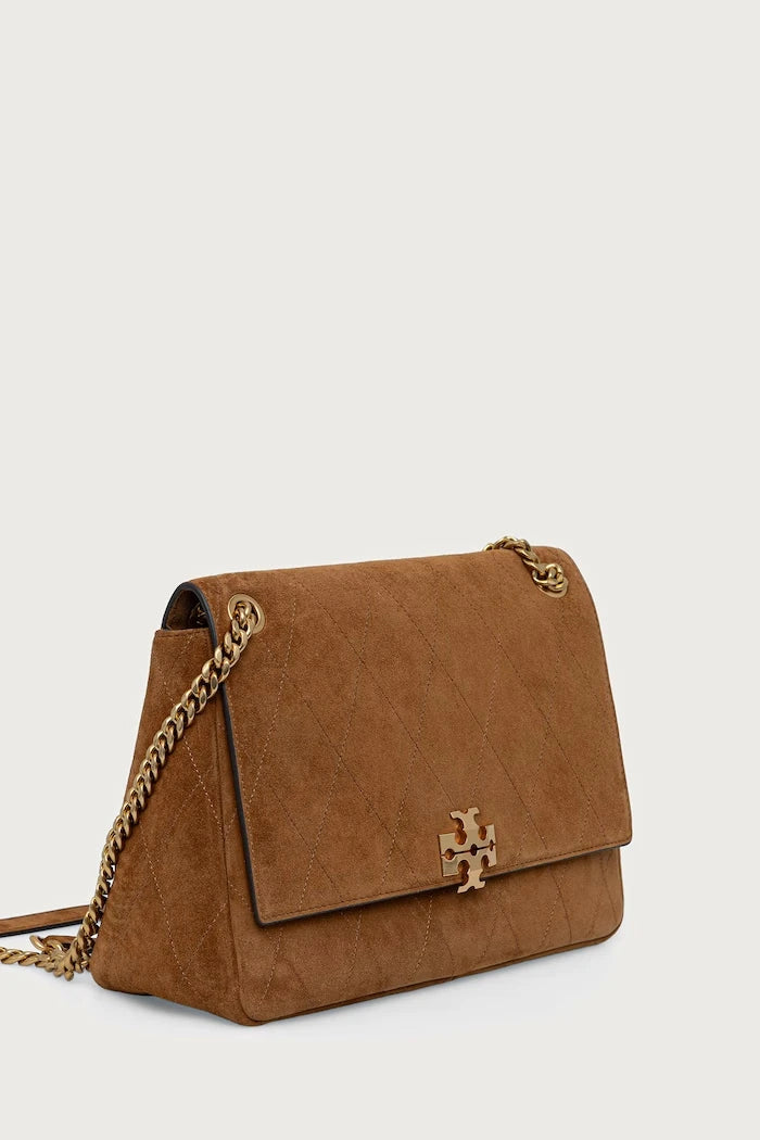 Tory Burch Kadın Süet Charlie Çanta